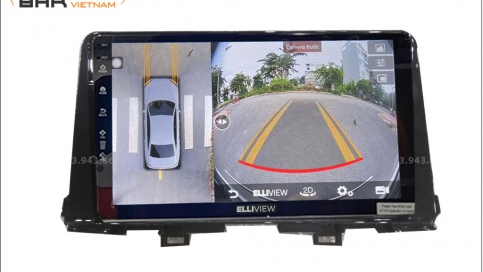 Màn hình DVD Android liền camera 360 xe Kia Morning 2021 - nay | Elliview S4 Basic